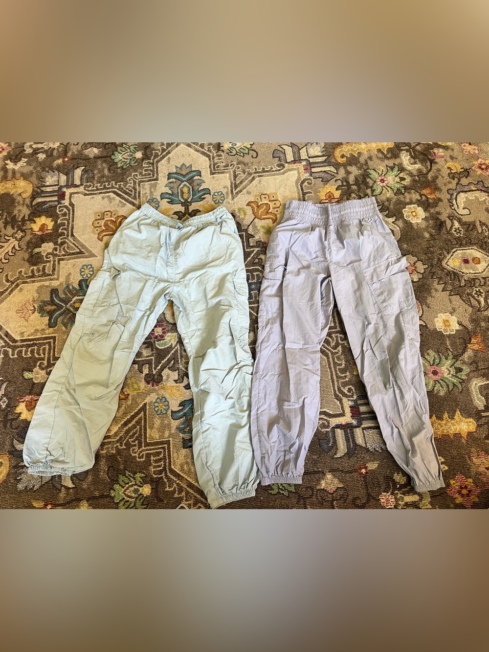 Lot of 2 Target Girls Cargo Jogger Pants All in Motion & Art Class Size XL